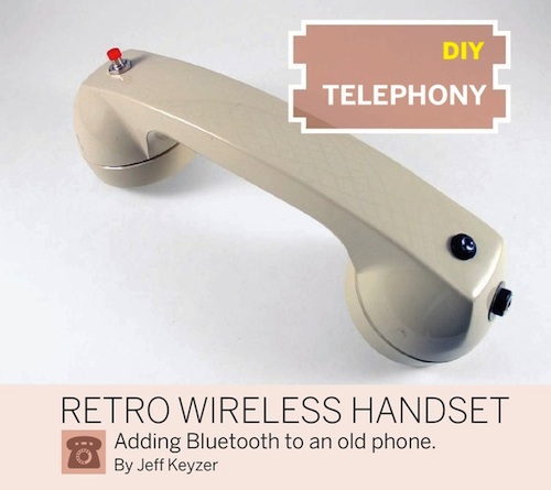 DIY Telephony: Retro Wireless Handset