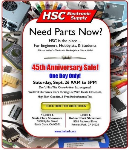 HSC 45th Anniversary Sale